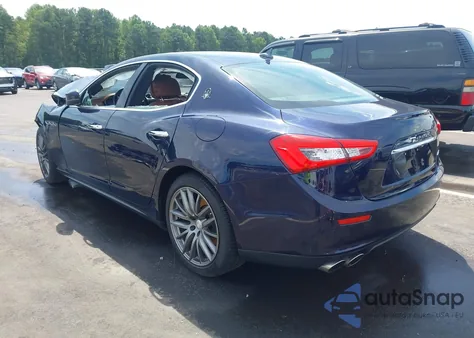 2017 Maserati Ghibli from USA, damaged, VIN ZAM57XSL2H1235941